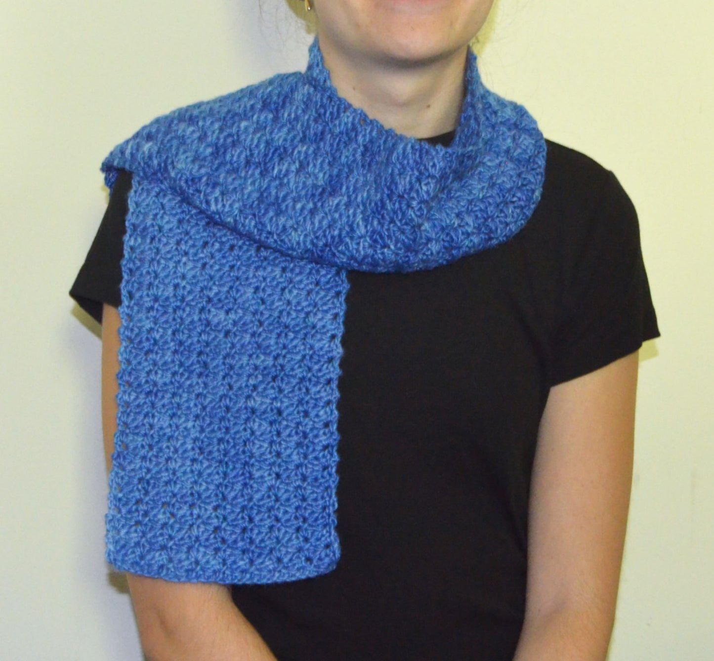 Scarf - Blue Variegated