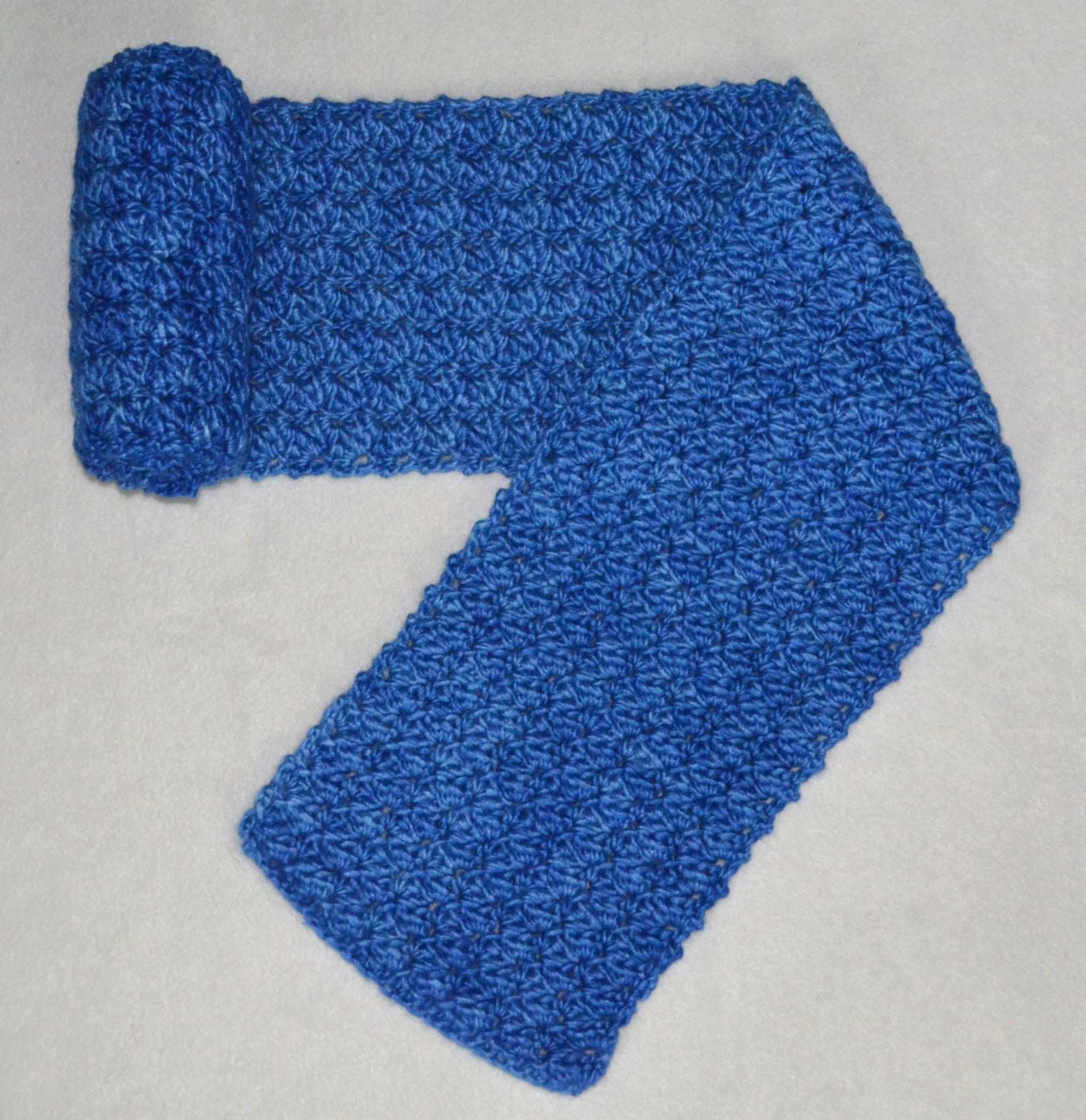 Scarf - Blue Variegated