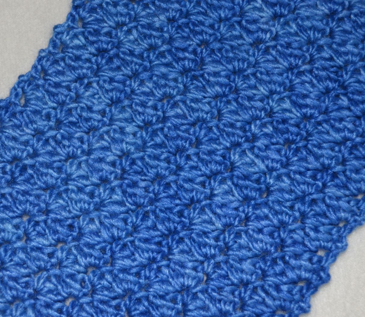 Scarf - Blue Variegated