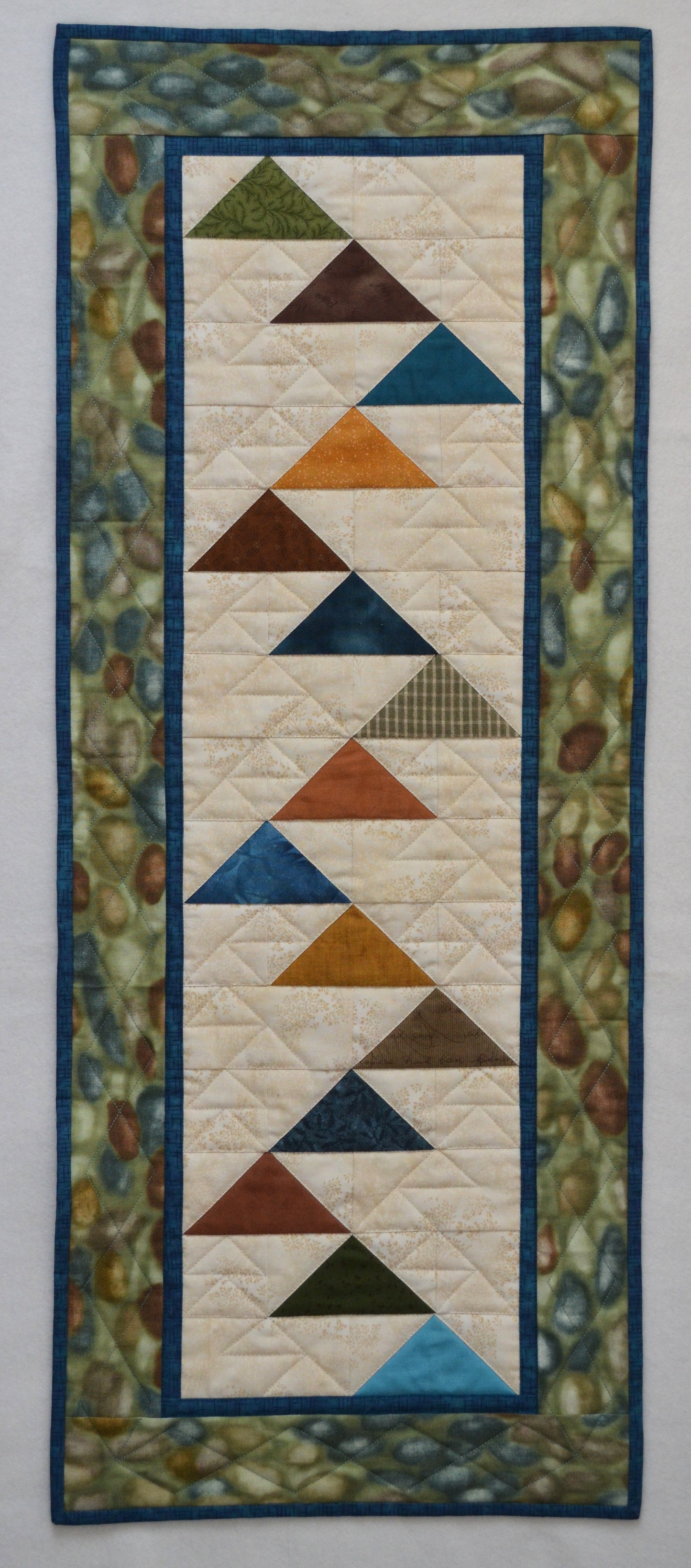 Table Runner - Forest Flying Geese