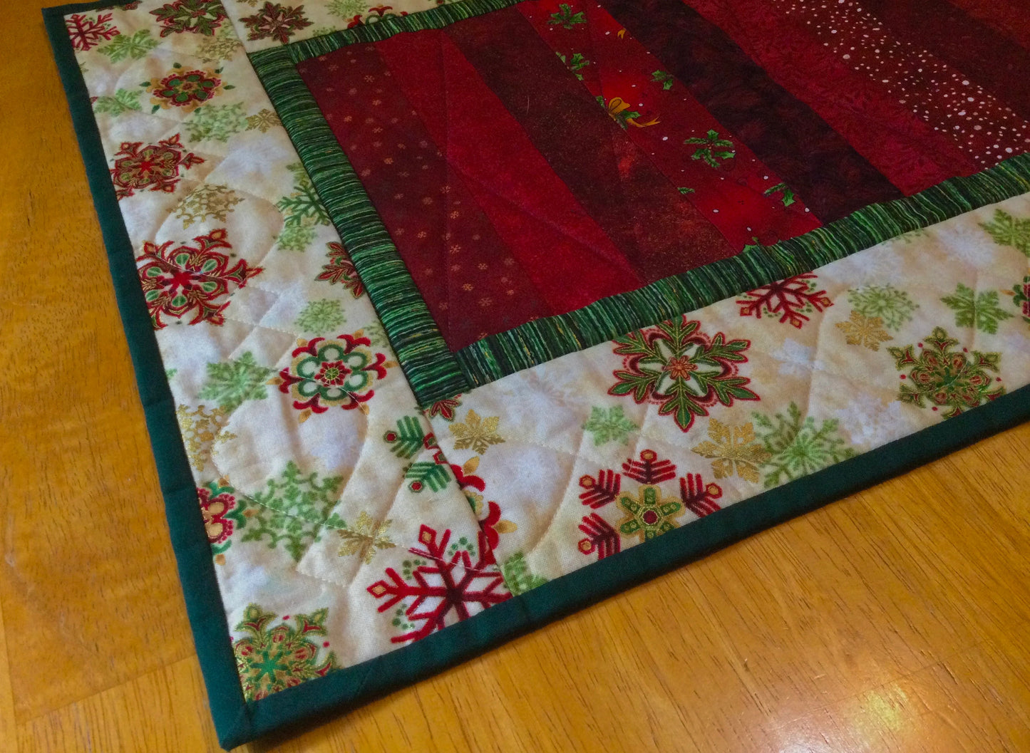 Table Runner - Holiday Stripes
