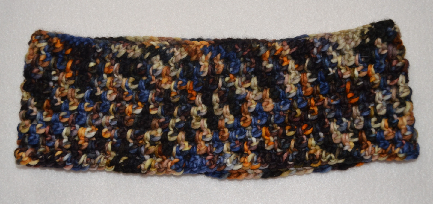 Cowl - Brown & Gold