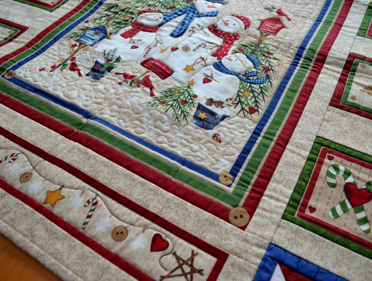 Wall Hanging - Snow Family Holiday