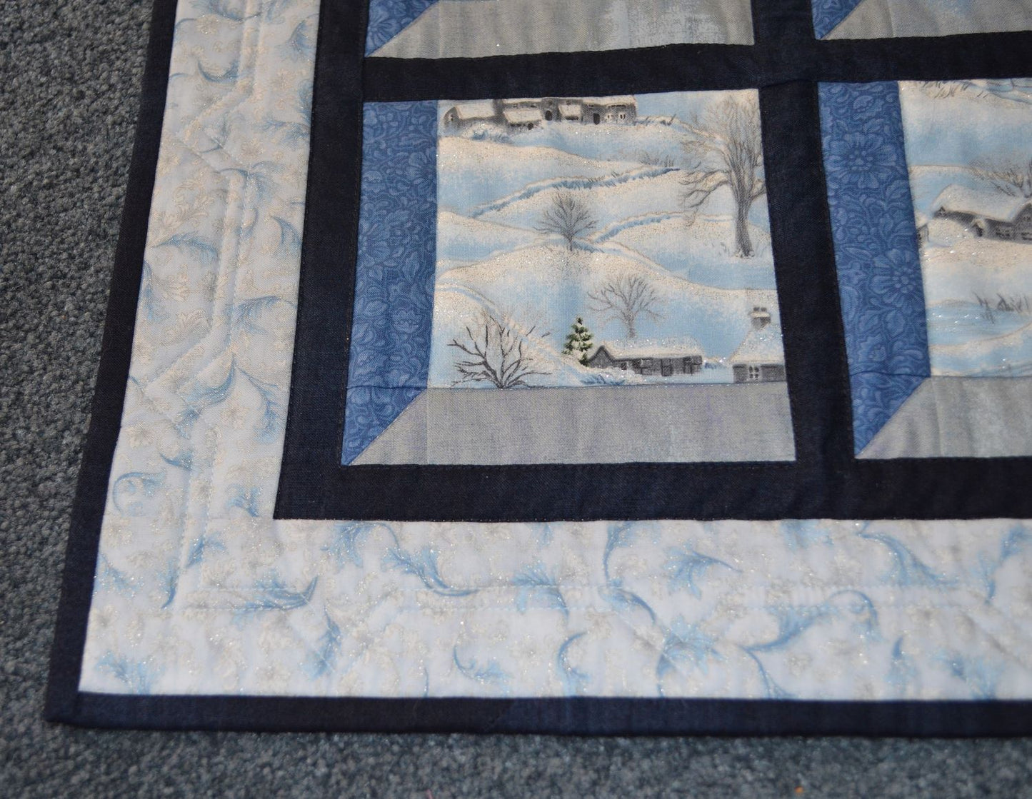 Wall Hanging - Snowy Windows