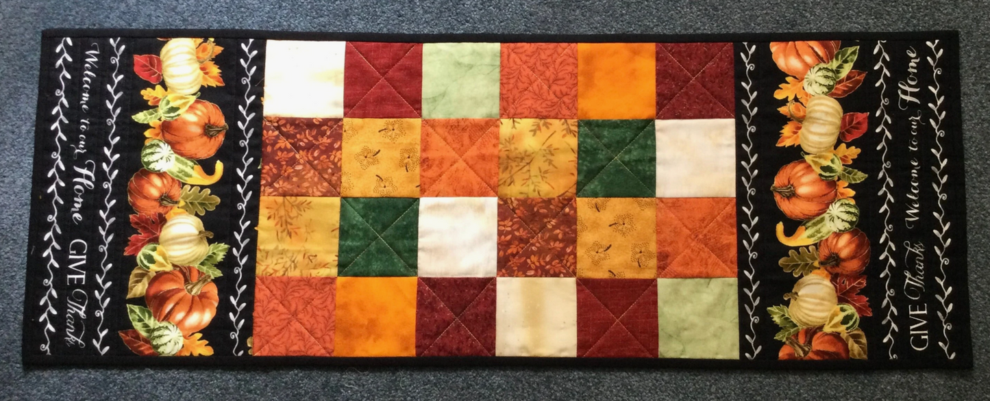 Table Runner - Thanksgiving Patchwork