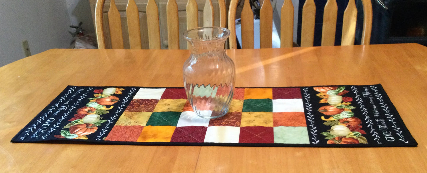Table Runner - Thanksgiving Patchwork