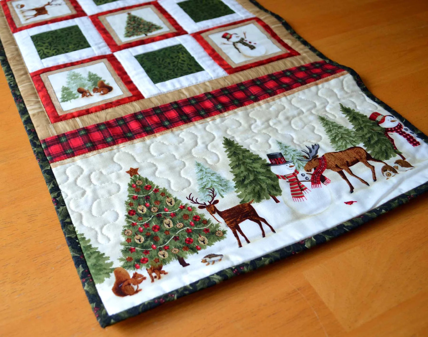 Table Runner - A Woodsy Christmas