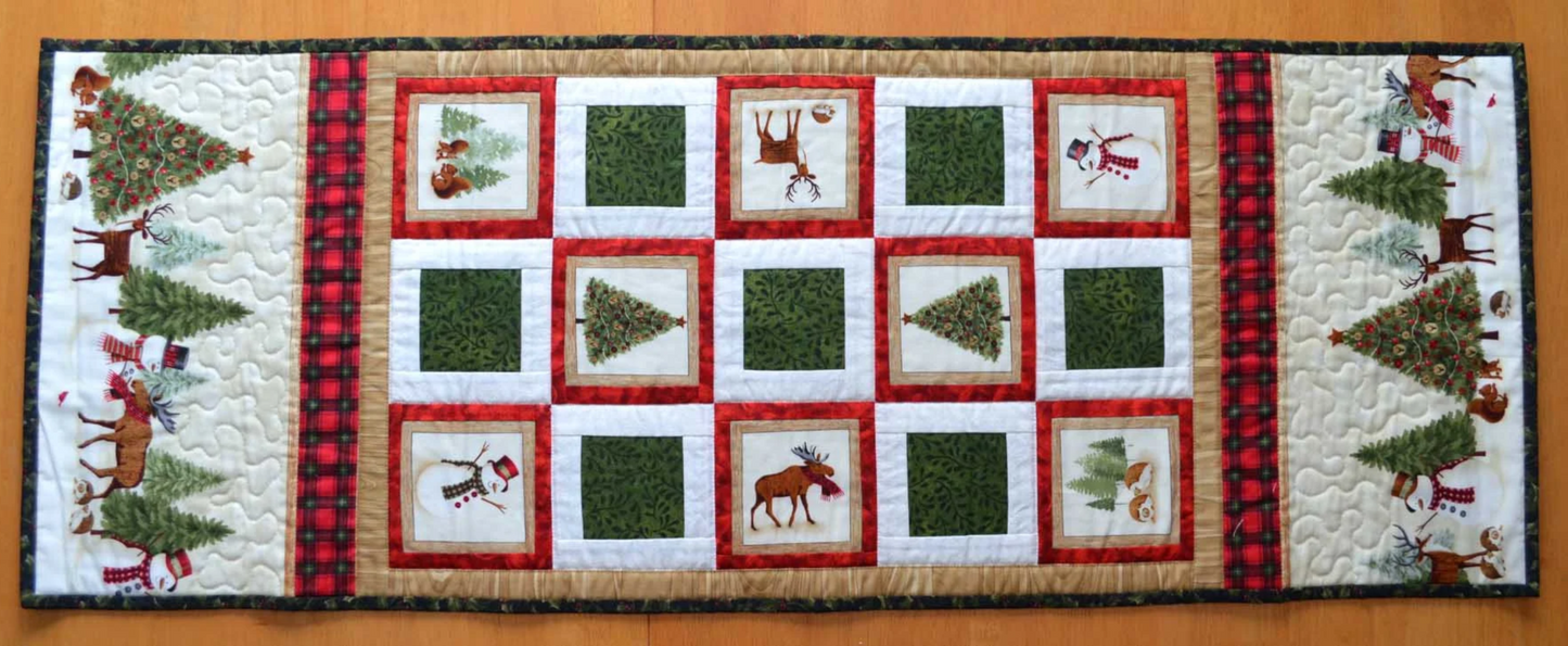 Table Runner - A Woodsy Christmas