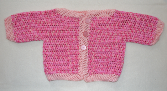 Sweaters - Pink Baby Cardigan