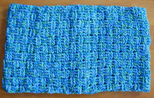 Scarf - Basketweave Infinity