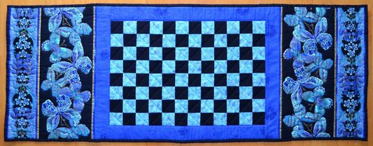 Table Runner - Butterflies and Checkerboards