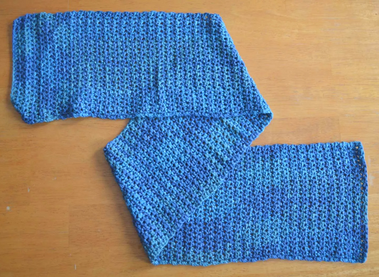 Scarf - Dark Teal Variegated