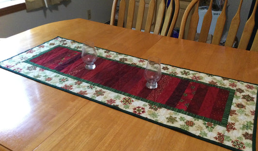 Table Runner - Holiday Stripes