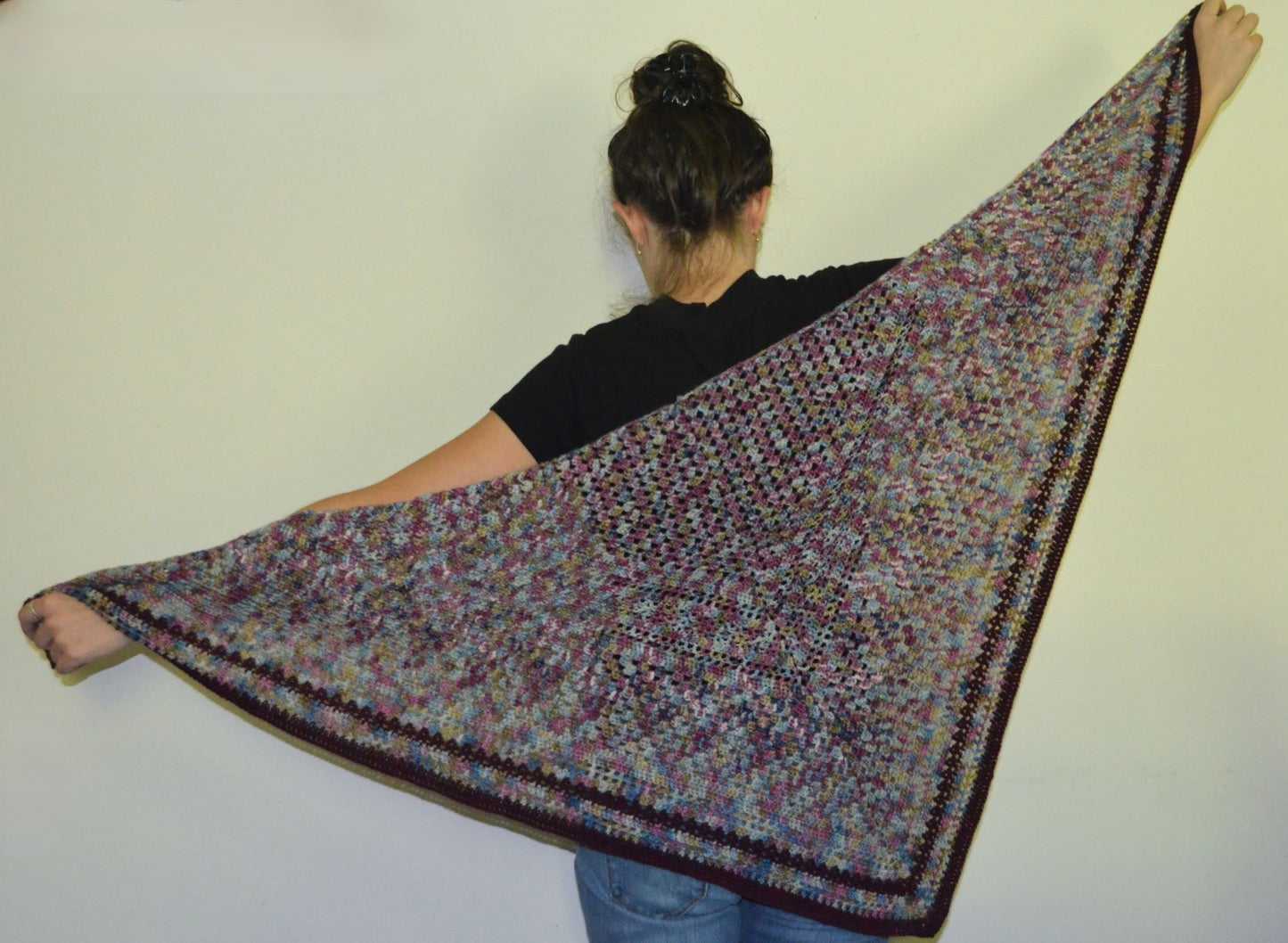Shawl - Maroon Striped