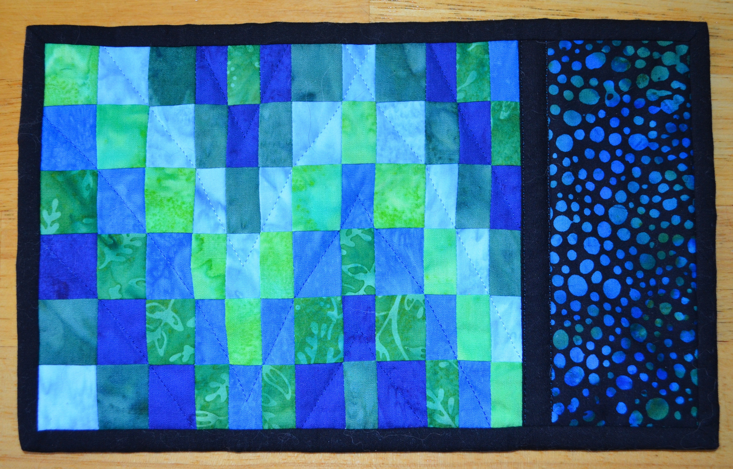 Mug Rug - Bargello