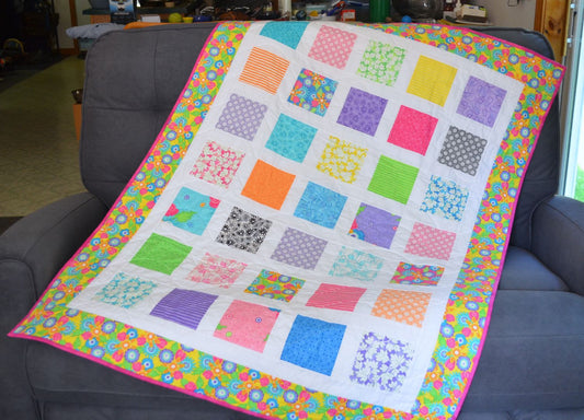 Baby Quilt - Simple Squares